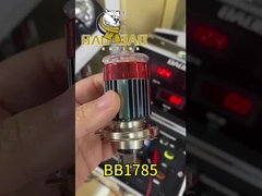 H4 BA20D ब्लैक हेल 80V यूनिवर्सल मोटरसाइकिल एलईडी हेडलाइट बल्ब