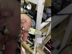 16W वाइट मेटल बल्ब मिनी ड्राइविंग एलईडी लाइट H4 BA20D बाइक हेडलाइट